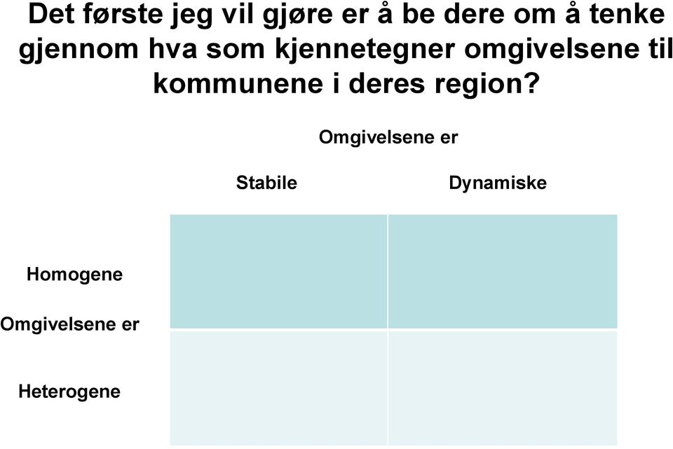 til kommunene i deres region?