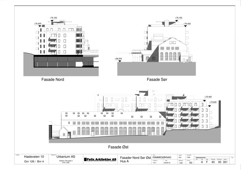 600 Fasade Øst Haakon VIIs gate 2 0161