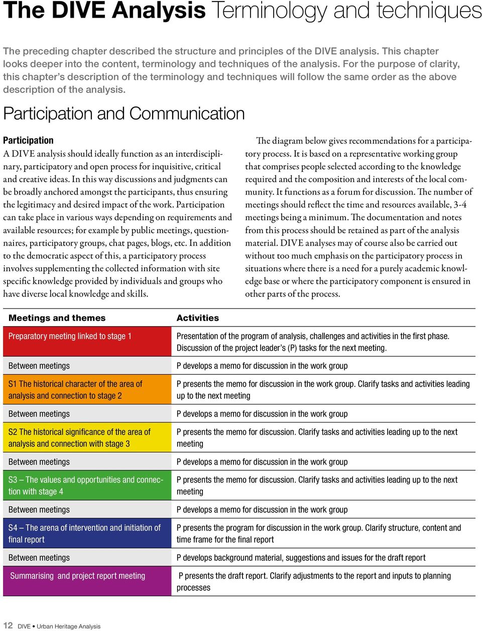 For the purpose of clarity, this chapter s description of the terminology and techniques will follow the same order as the above description of the analysis.