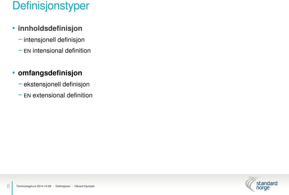 definition omfangsdefinisjon