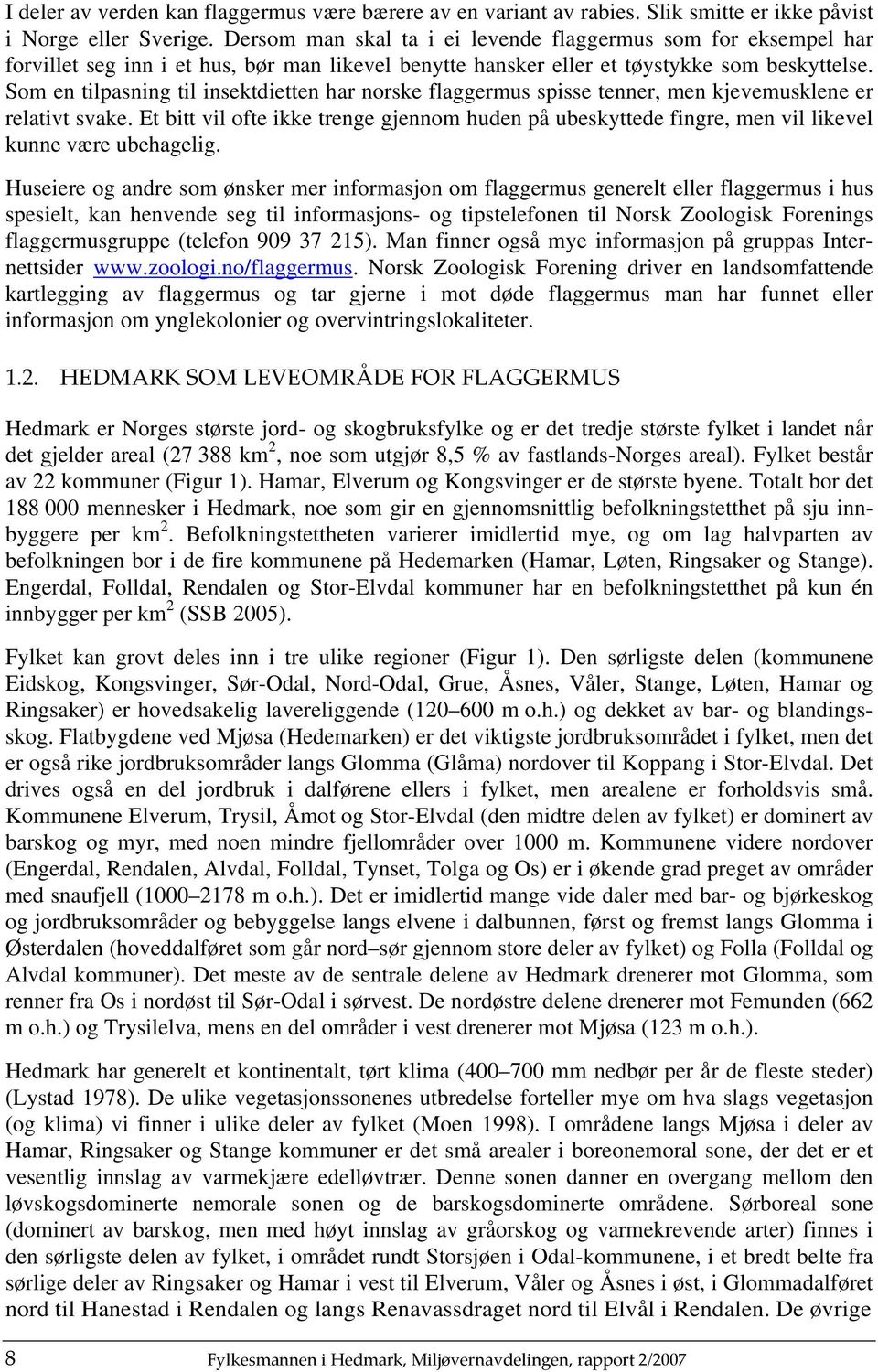 Som en tilpasning til insektdietten har norske flaggermus spisse tenner, men kjevemusklene er relativt svake.