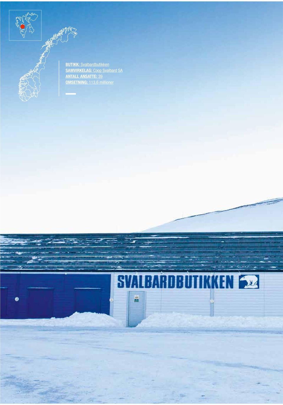 Svalbard SA ANTALL