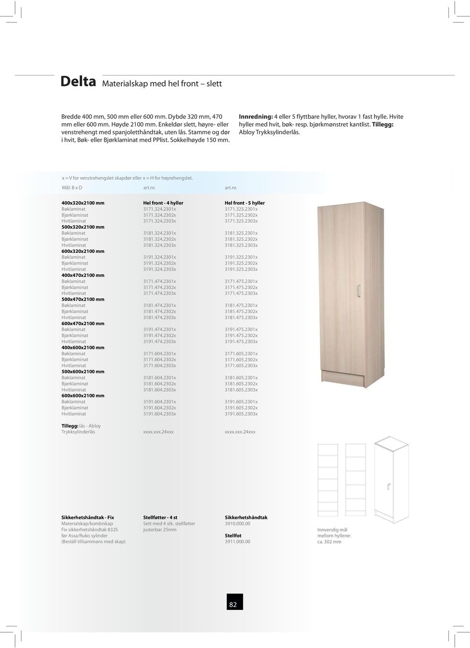 Tillegg: Abloy Trykksylinderlås.