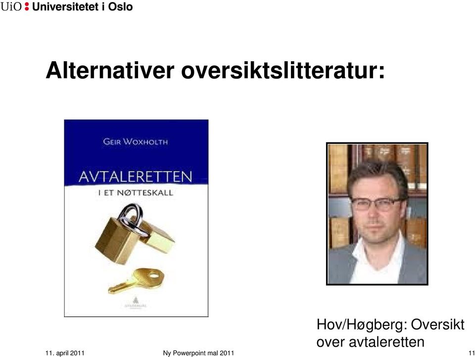 Hov/Høgberg: Oversikt over