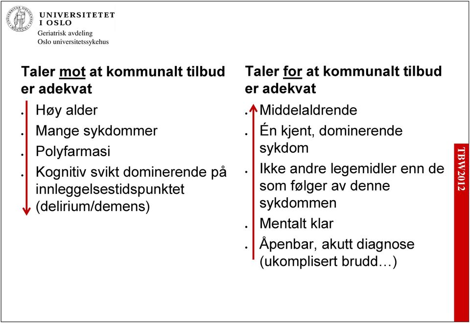 tilbud er adekvat Middelaldrende Én Ikke Mentalt Åpenbar, kjent, dominerende sykdom andre