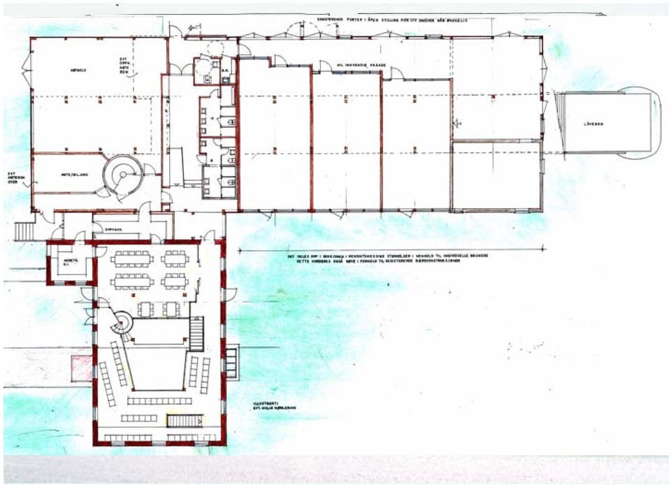 vinter 2007 Kunsthåndverk Husebyjordet: Hobbyrom Arkeologiske utgravinger - Ny vei med kollektivfelt og støyvoll Kafé Institusjonsnære boliger Parkeringsplass Museumsutstilling og lager Parkgruppen