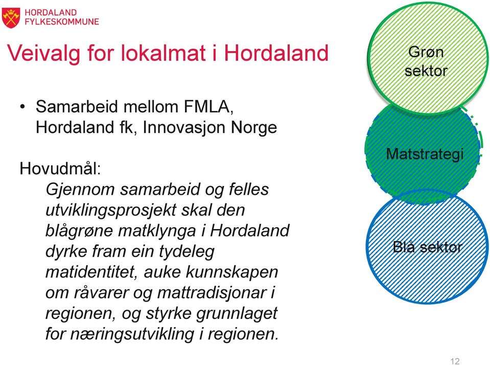 Hordaland dyrke fram ein tydeleg matidentitet, auke kunnskapen om råvarer og mattradisjonar