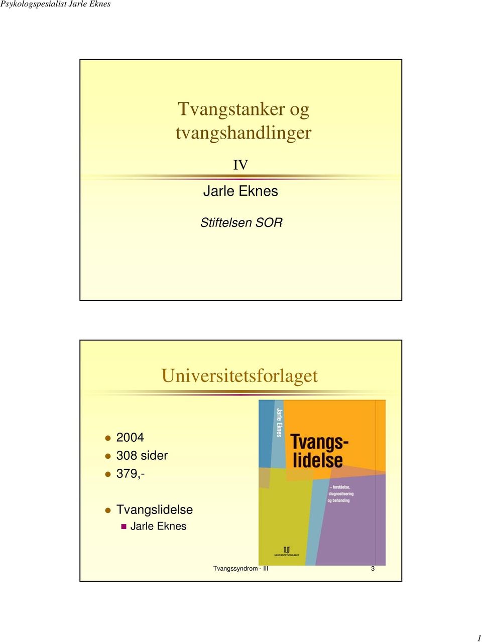 Universitetsforlaget 2004 308 sider