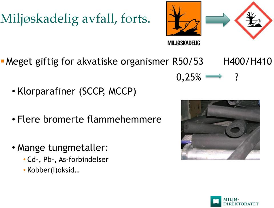 H400/H410 Klorparafiner (SCCP, MCCP) 0,25%?