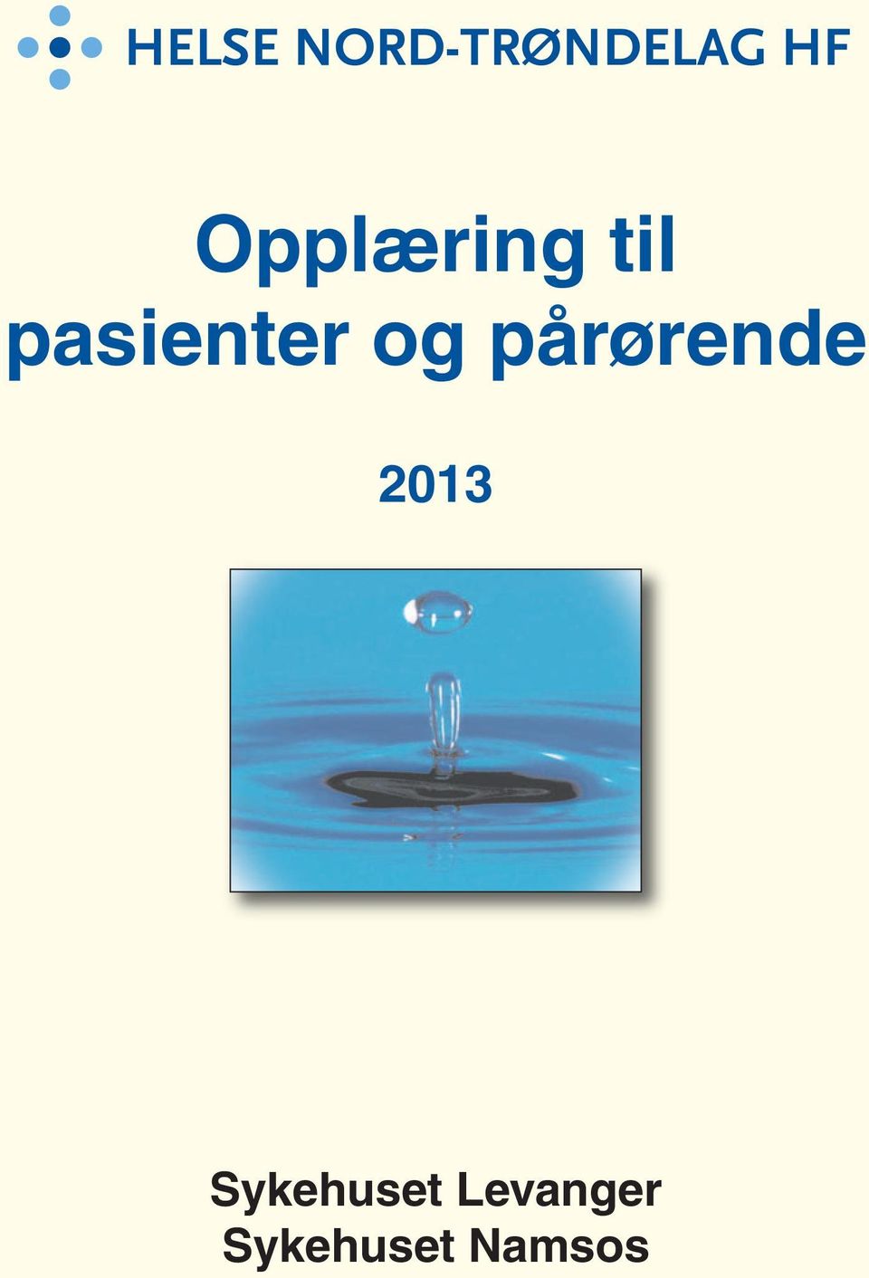 og pårørende 2013