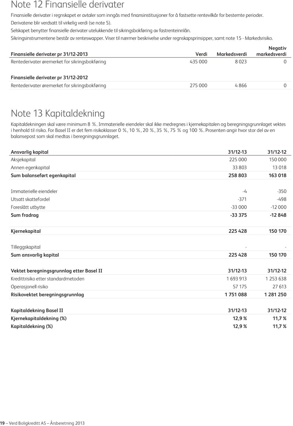 Viser til nærmer beskrivelse under regnskapsprinsipper, samt note 15 - Markedsrisiko.