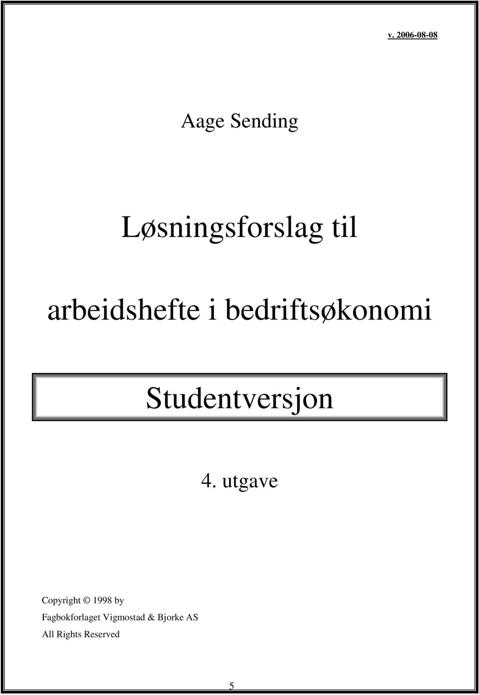 Studentversjon 4.