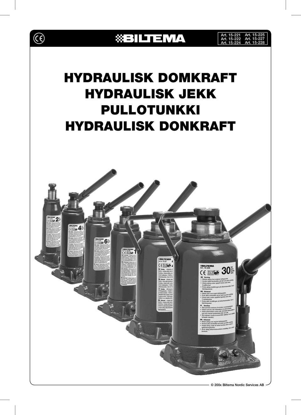 Pullotunkki Hydraulisk