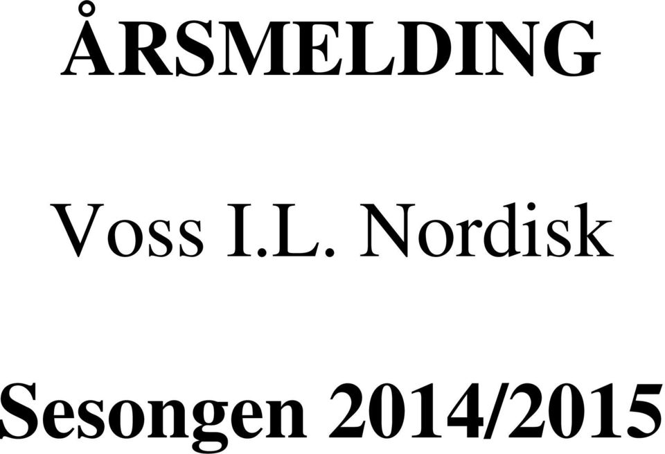 Nordisk