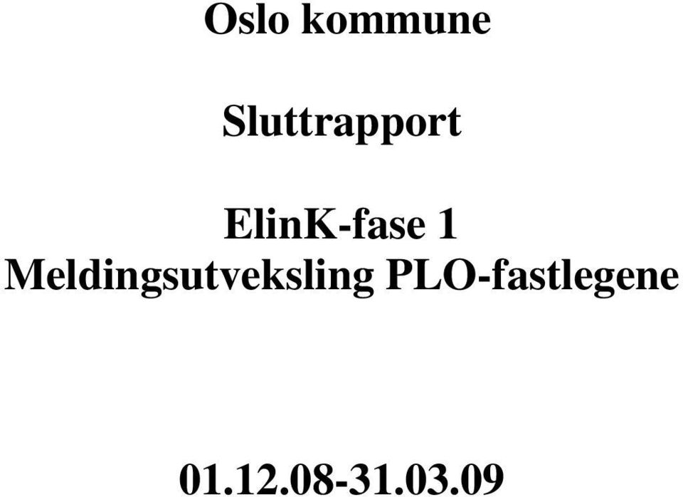 ElinK-fase 1