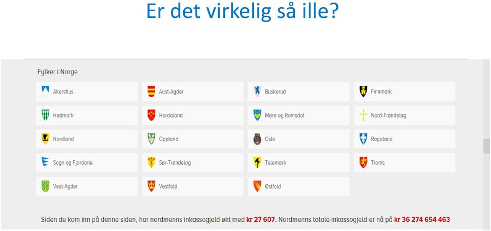 så ille?