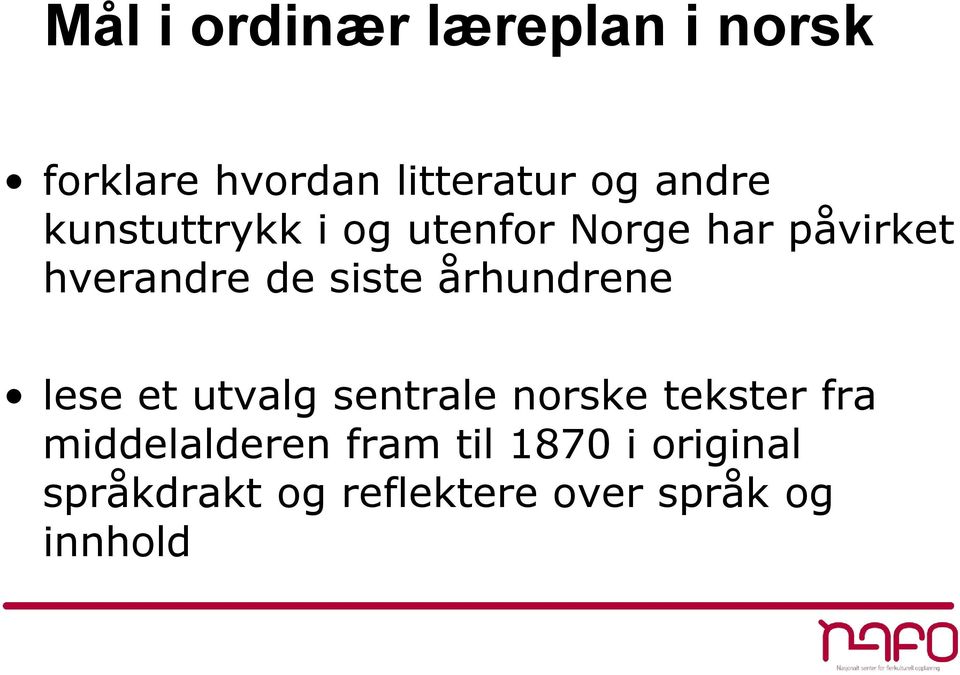 århundrene lese et utvalg sentrale norske tekster fra middelalderen
