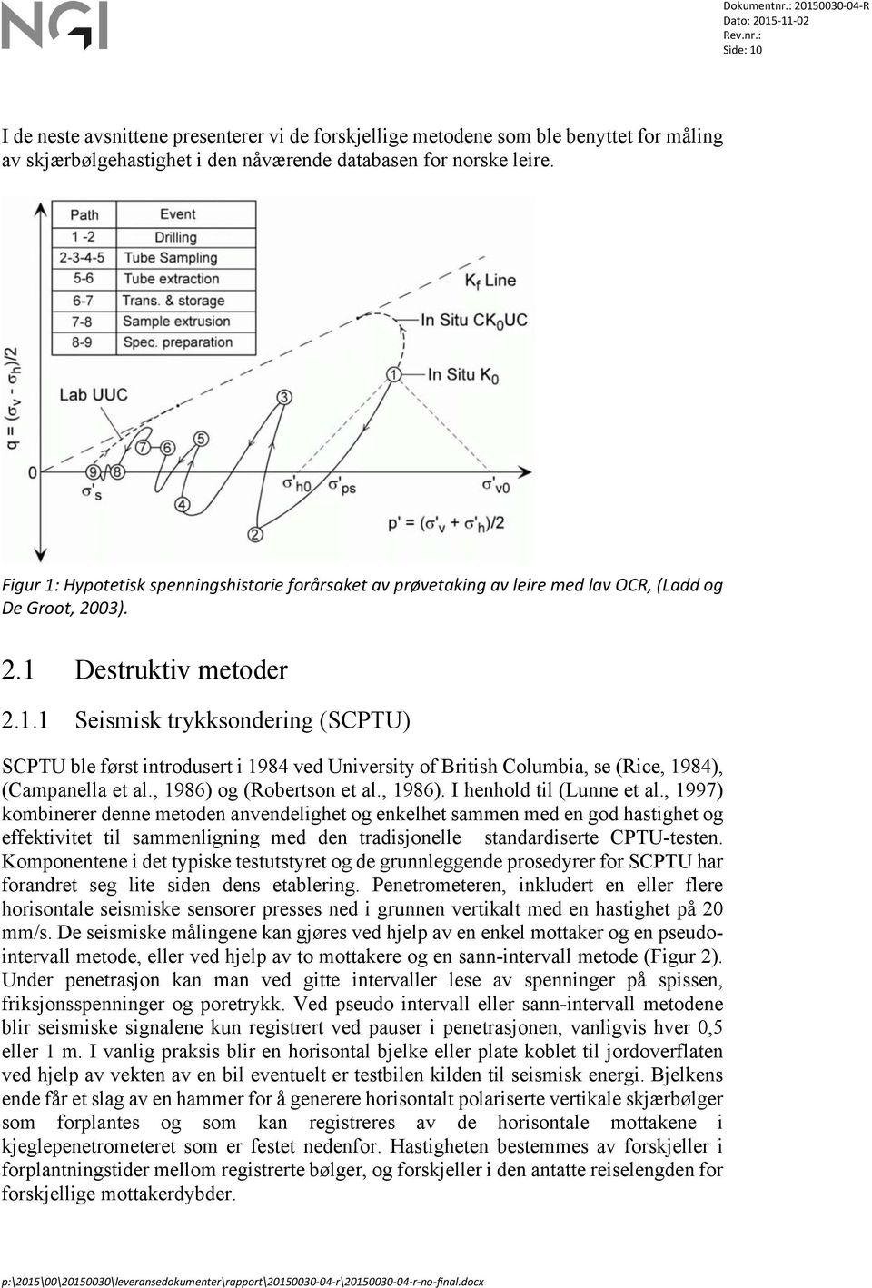 , 1986) og (Robertson et al., 1986). I henhold til (Lunne et al.