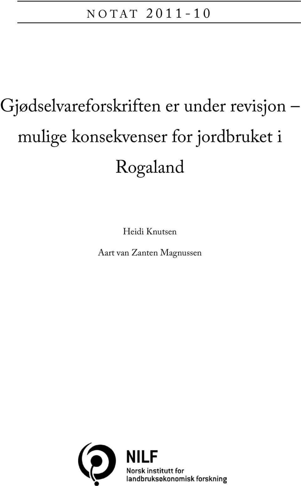 revisjon mulige konsekvenser for