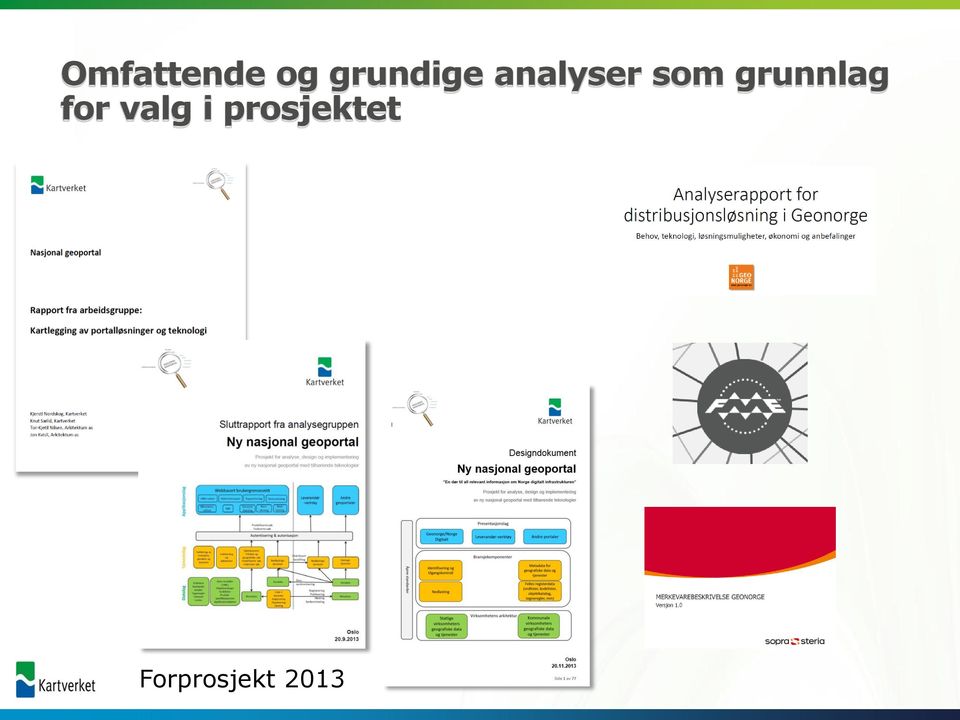 som grunnlag for