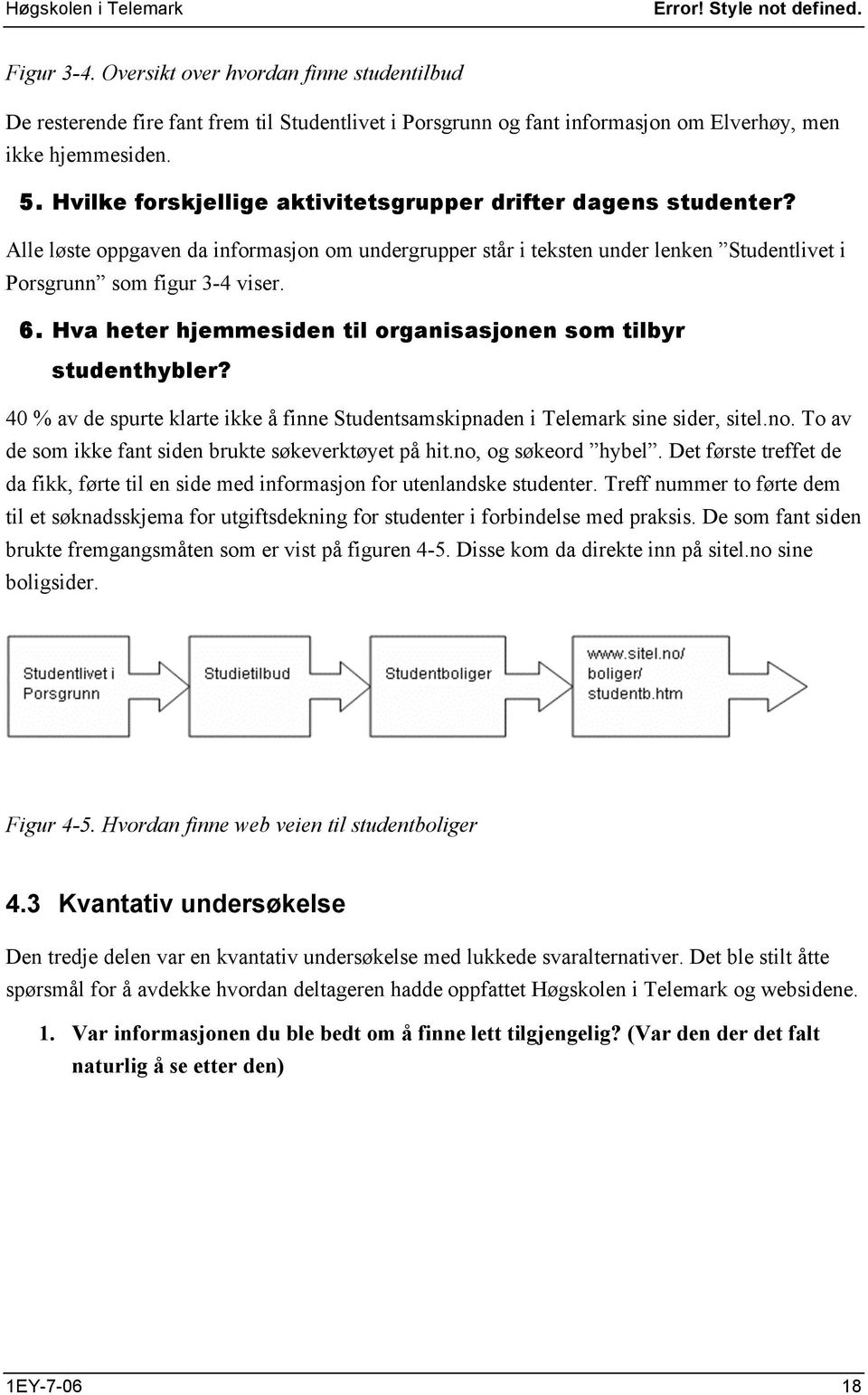 Hva heter hjemmesiden til organisasjonen som tilbyr studenthybler? 40 % av de spurte klarte ikke å finne Studentsamskipnaden i Telemark sine sider, sitel.no.