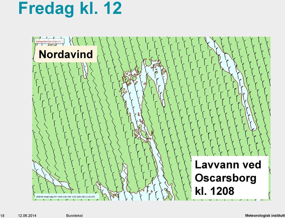 Oscarsborg kl. 1208 18 12.