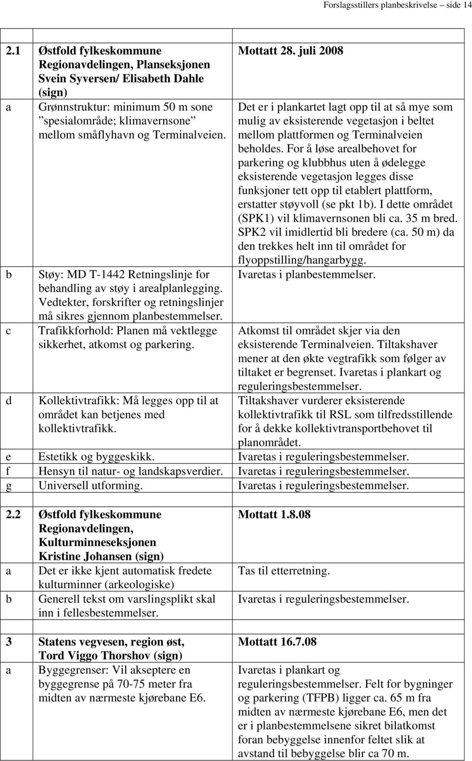 b c d Støy: MD T-1442 Retningslinje for behandling av støy i arealplanlegging. Vedtekter, forskrifter og retningslinjer må sikres gjennom planbestemmelser.