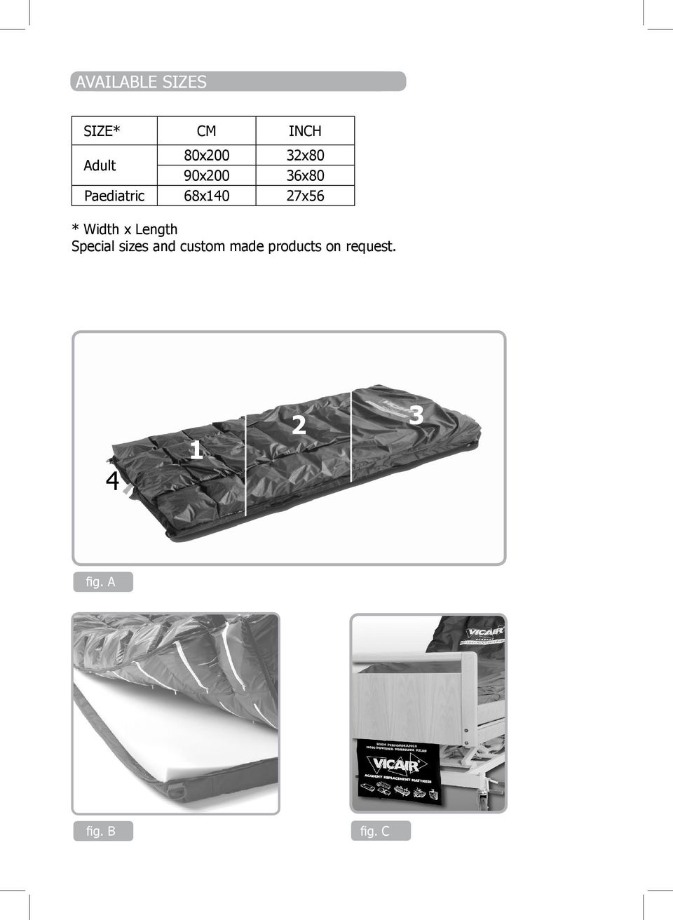 27x56 * Width x Length Special sizes and custom