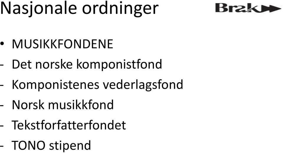 Komponistenes vederlagsfond - Norsk