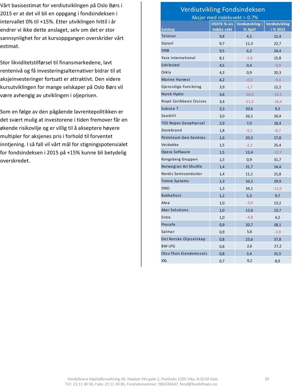 Stor likviditetstilførsel til finansmarkedene, lavt rentenivå og få investeringsalternativer bidrar til at aksjeinvesteringer fortsatt er attraktivt.