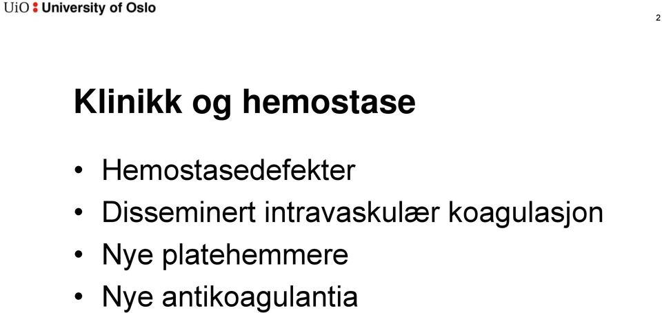 Disseminert intravaskulær