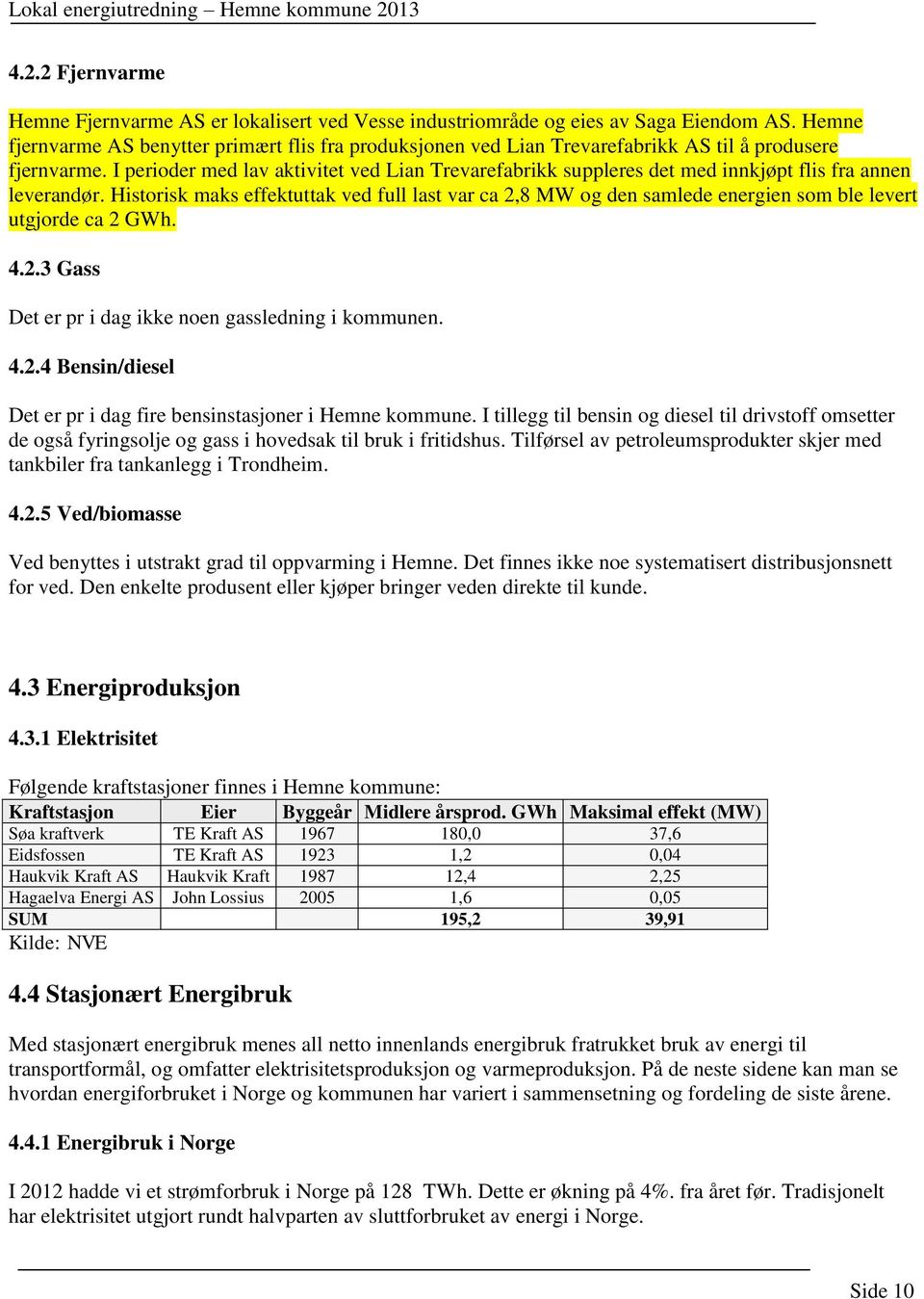 I perioder med lav aktivitet ved Lian Trevarefabrikk suppleres det med innkjøpt flis fra annen leverandør.