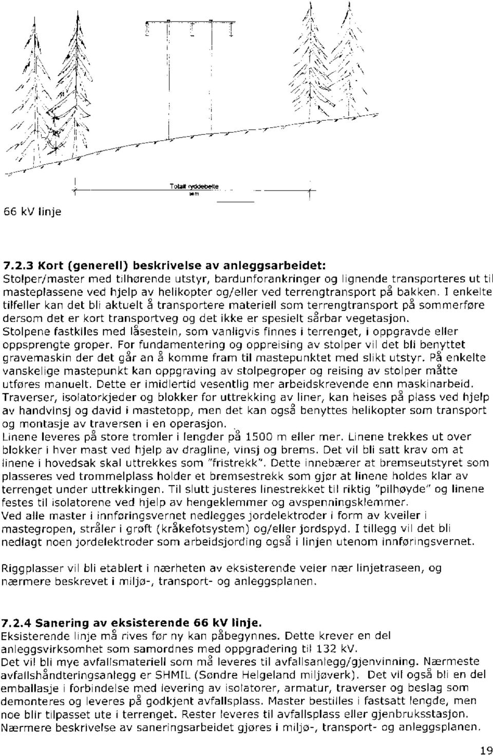 terrengtransport på bakken.