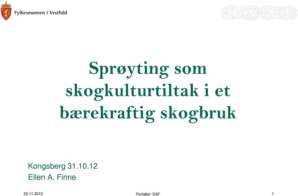 bærekraftig skogbruk