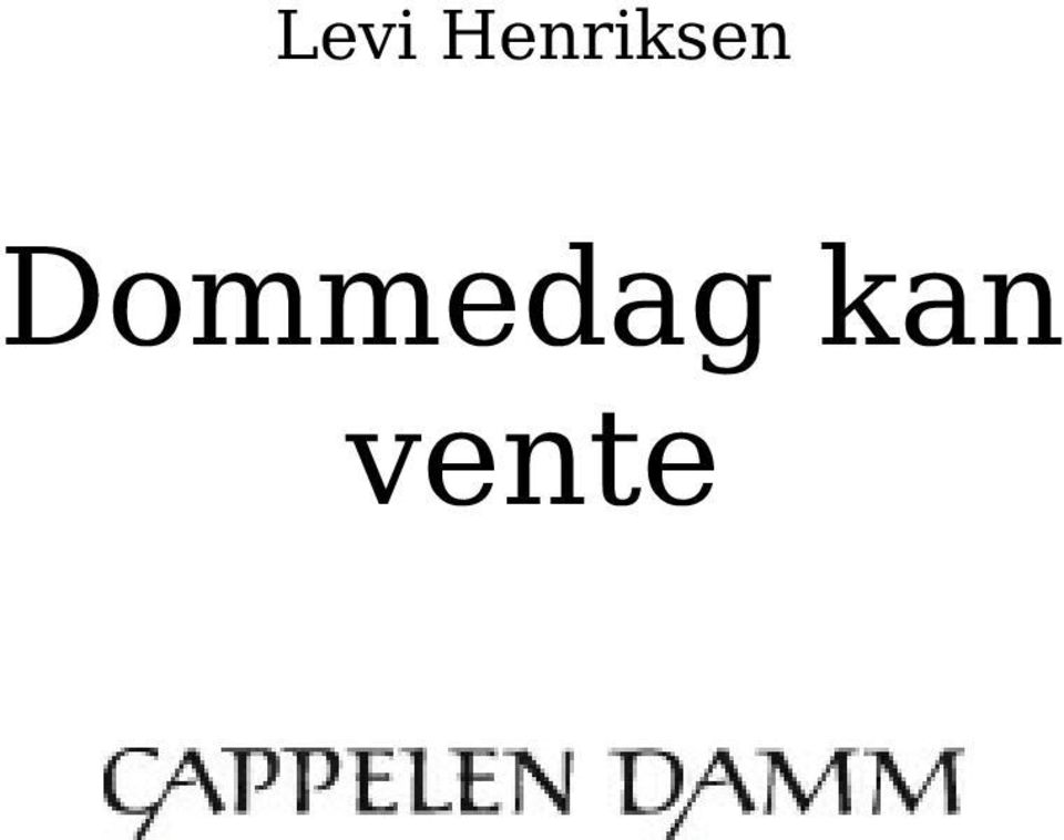 Dommedag