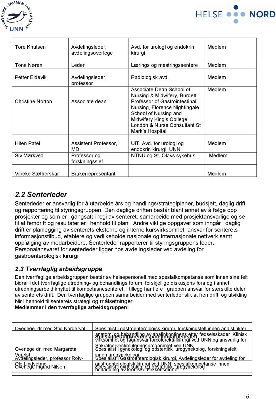 Associate Dean School of Nursing & Midwifery, Burdett Professor of Gastrointestinal Nursing, Florence Nightingale School of Nursing and Midwifery King s College, London & Nurse Consultant St Mark s