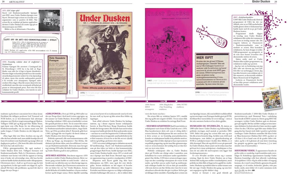 1970: Framtidig redaktør dømt til straffarbeid i Sovjetunionen Gunnar Gjengset ble arrestert i Leningrad (nå St.