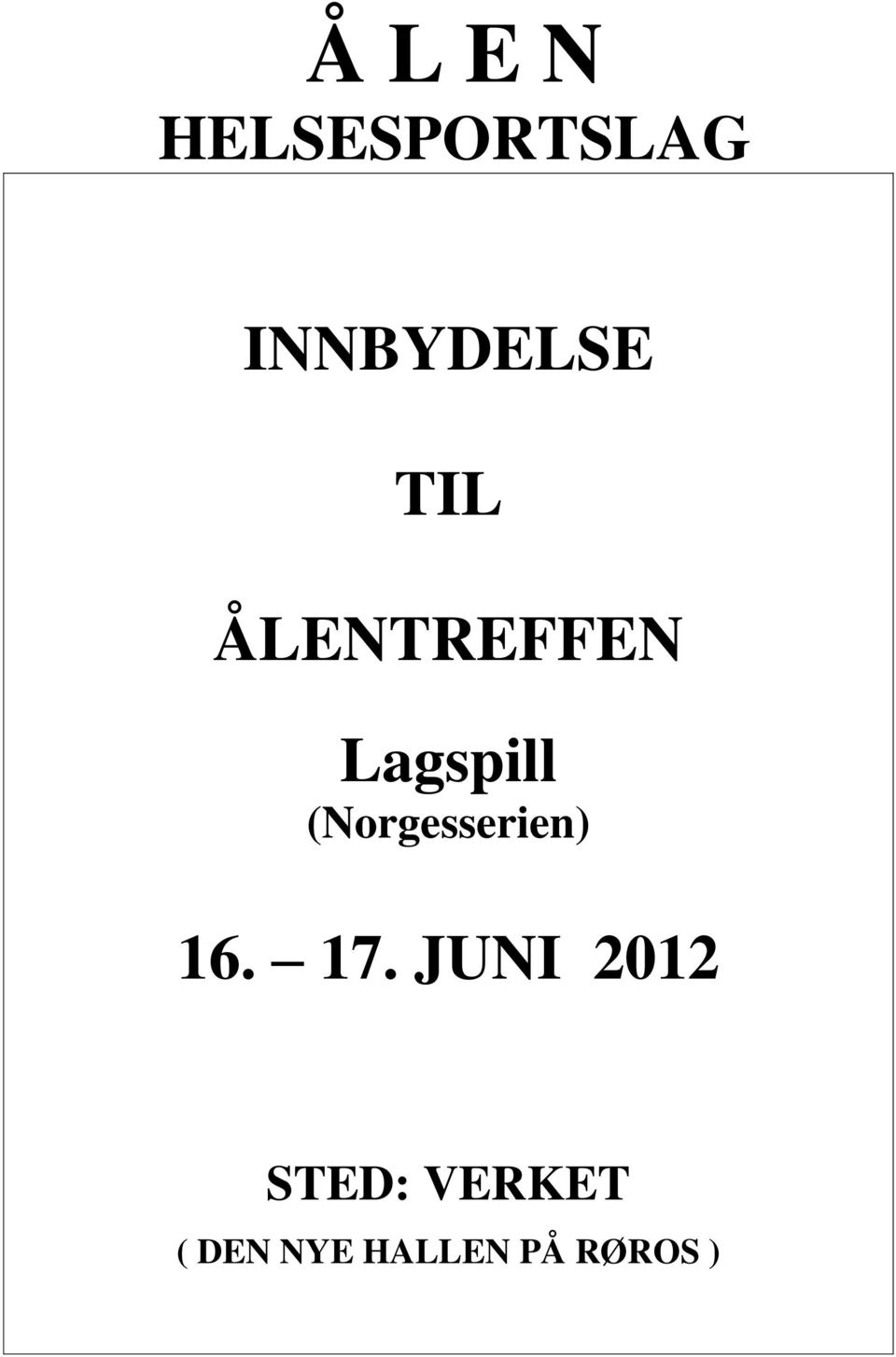 Lagspill (Norgesserien) 16. 17.