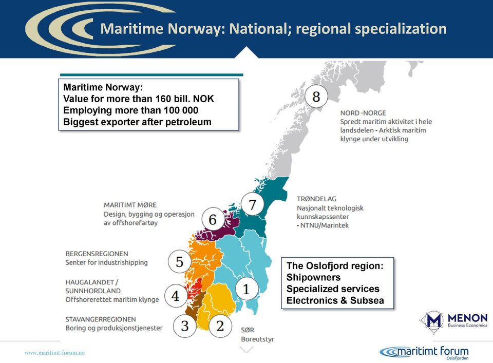 NOK Employing more than 100 000 Biggest exporter after