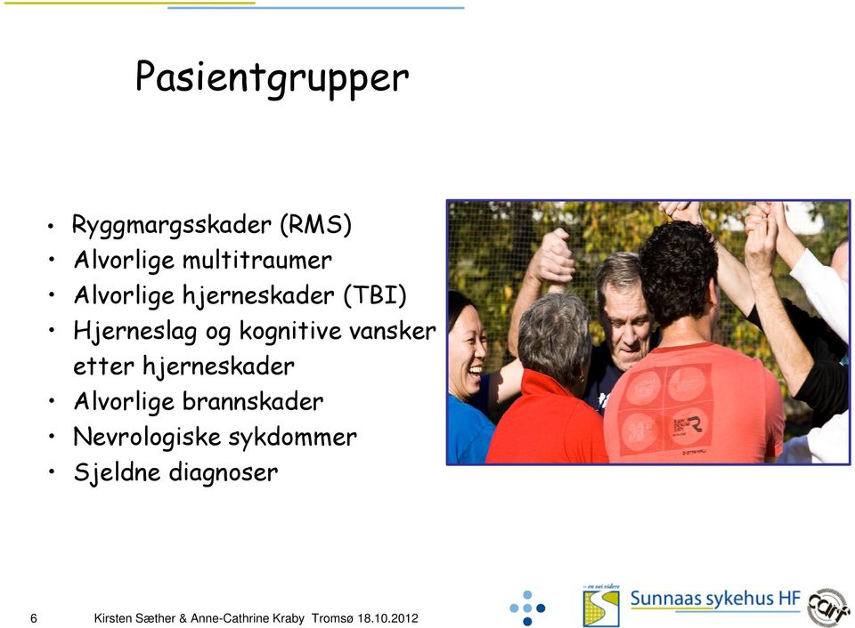 Hjerneslag og kognitive vansker etter hjerneskader