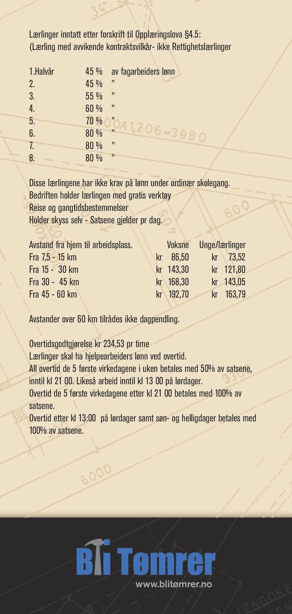 arbeide i henhold 80 % til gjeldende regelverk Disse for helse, lærlingene miljø har ikke krav sikkerhet på lønn under ordinær skolegang.