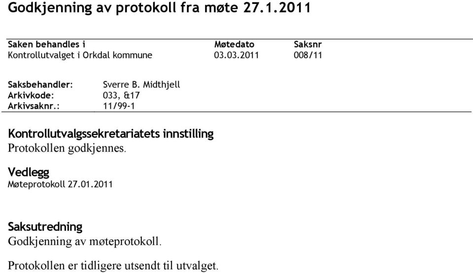 : Møtedato 03.03.2011 Sverre B.