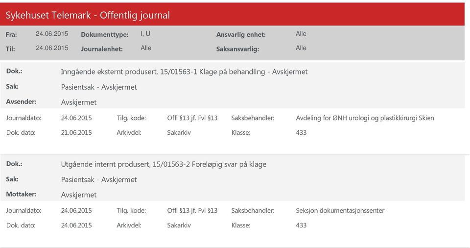 Skien Dok. dato: 21.06.