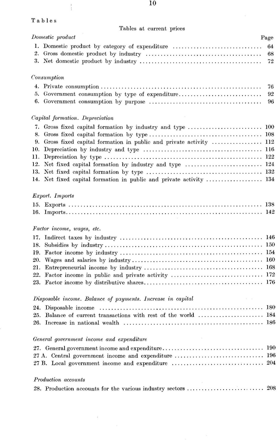 Gross fixed capital formation by industry and type 100 8. Gross fixed capital formation by type 108 9. Gross fixed capital formation in public and private activity 112 10.