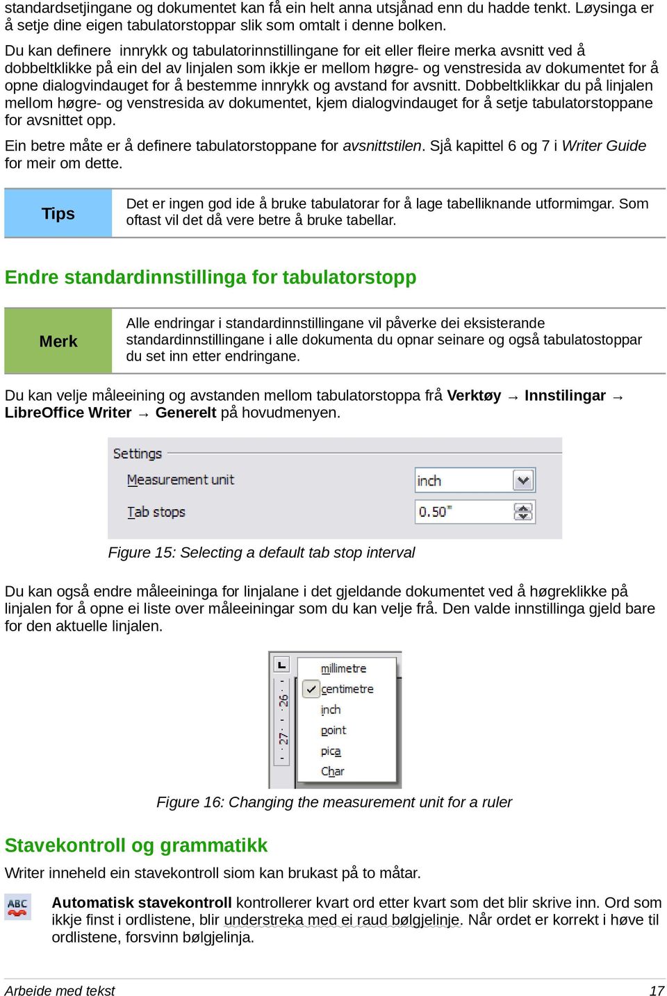 dialogvindauget for å bestemme innrykk og avstand for avsnitt.