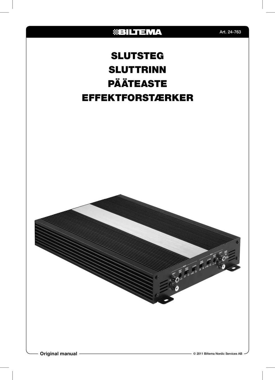 Effektforstærker