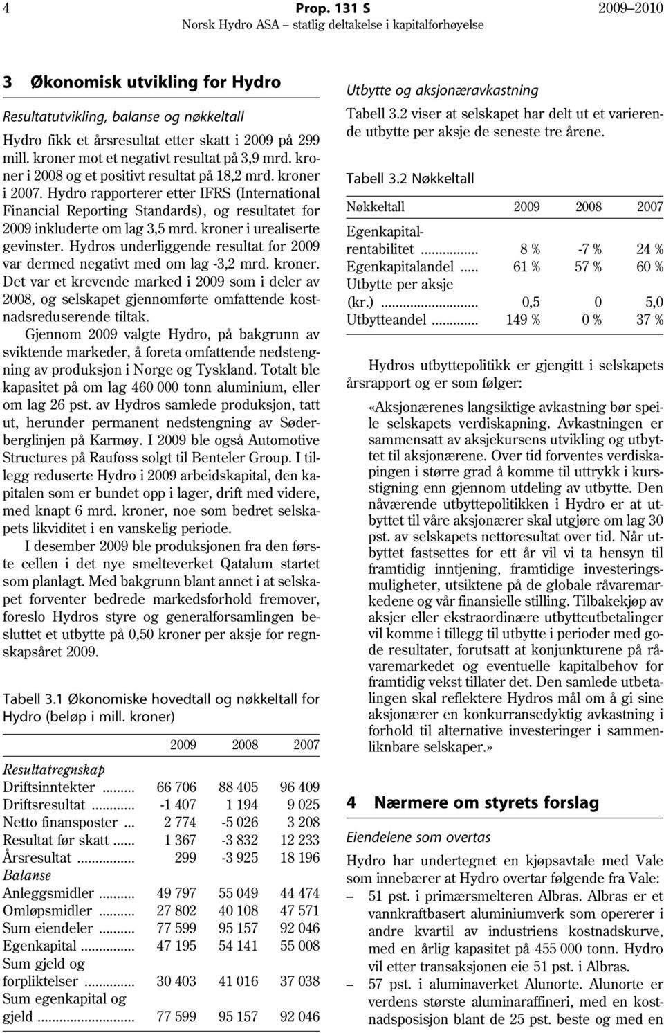 mill. kroner mot et negativt resultat på 3,9 mrd. kroner i 2008 og et positivt resultat på 18,2 mrd. kroner i 2007.