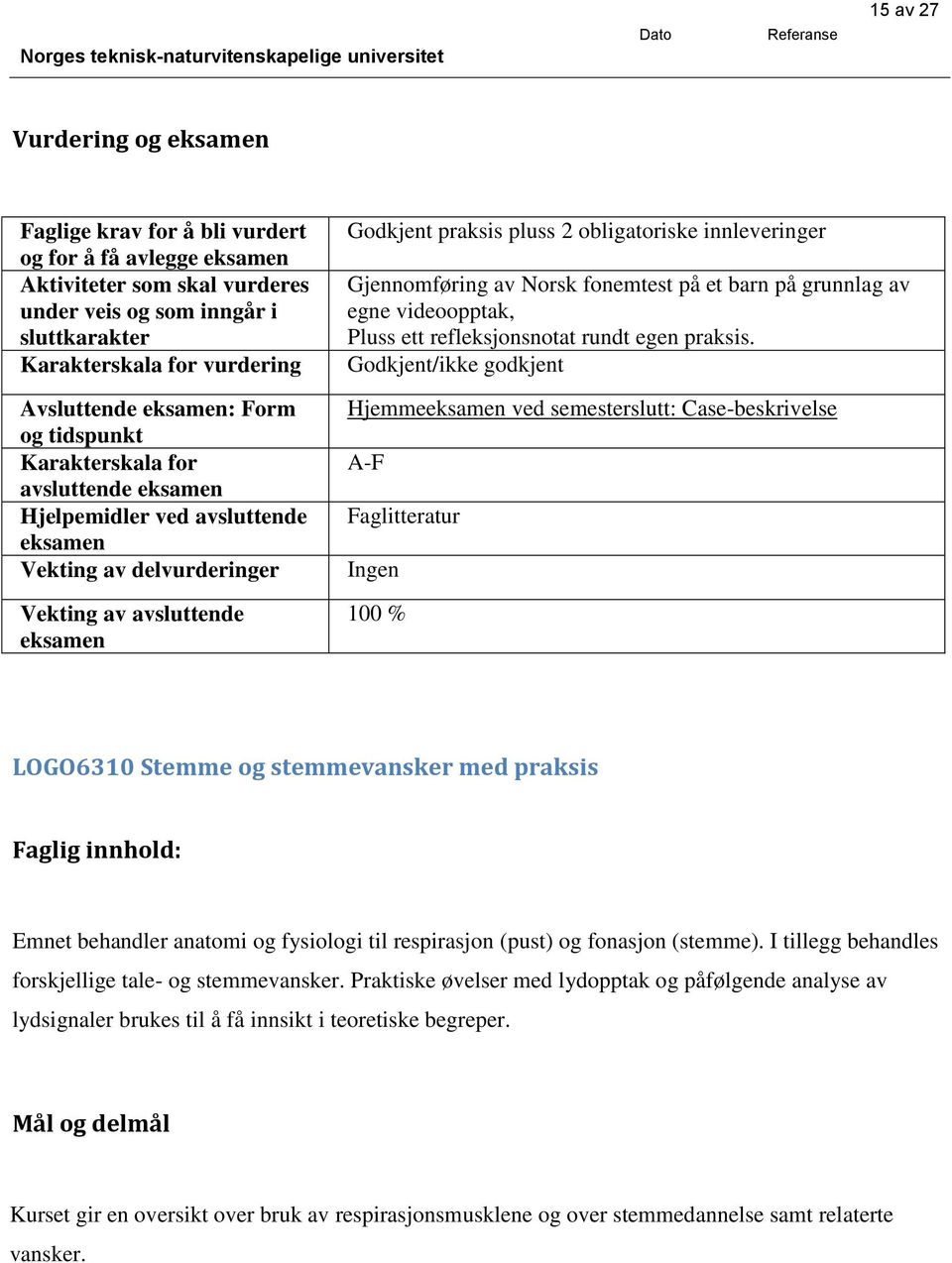 fonemtest på et barn på grunnlag av egne videoopptak, Pluss ett refleksjonsnotat rundt egen praksis.