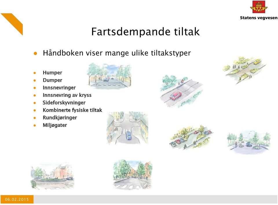 Innsnevringer Innsnevring av kryss