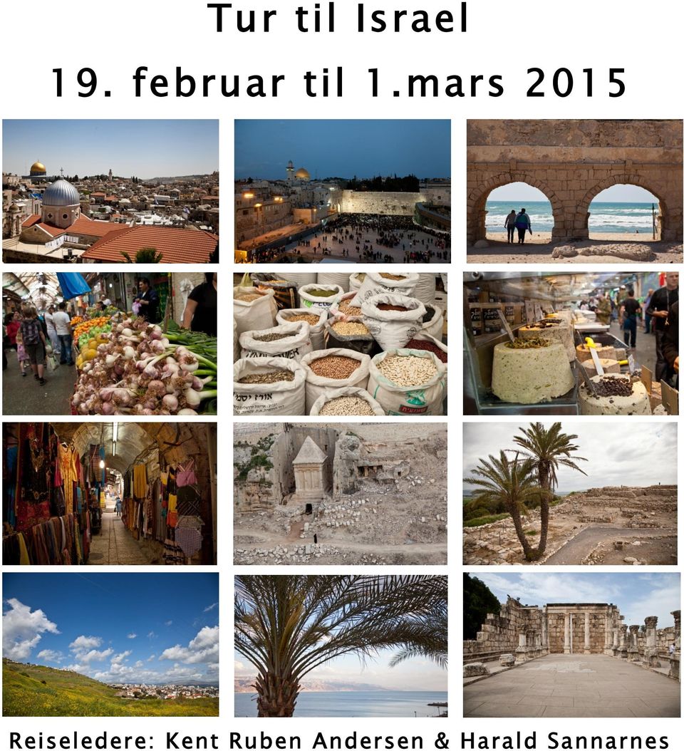 mars 2015 Reiseledere: